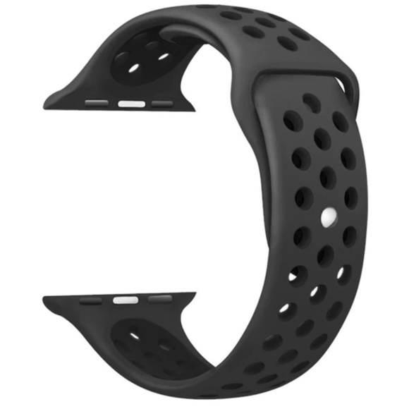 ❤️NEW Coal-Black Sport Band For Apple Watch - Picture 2 of 4